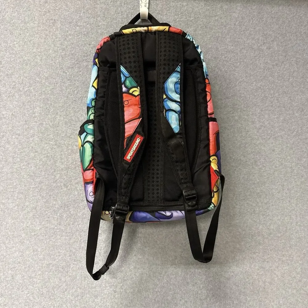 Sprayground Gummy-Bear Lips Backpack Multicolor Laptop Travel Bag